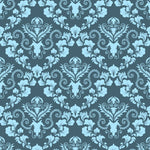 Mask - Blue Pattern